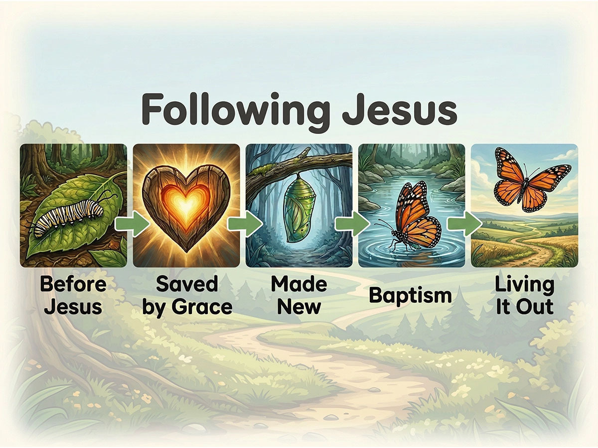We don&rsquo;t work to become new&hellip; we grow because Jesus already made us new.